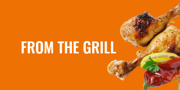 From the grill 